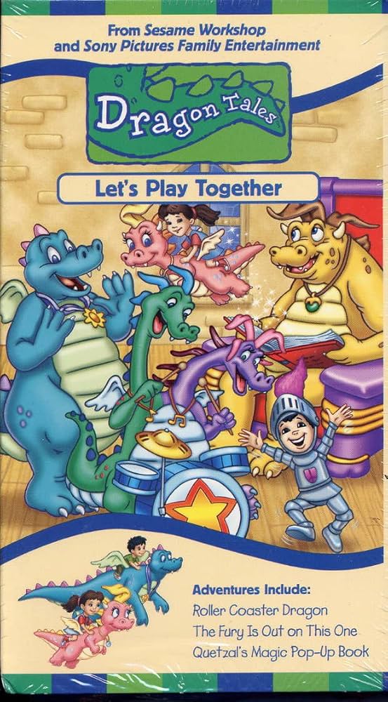 Amazon.co.jp: Dragon Tales - Let's Play Together [VHS